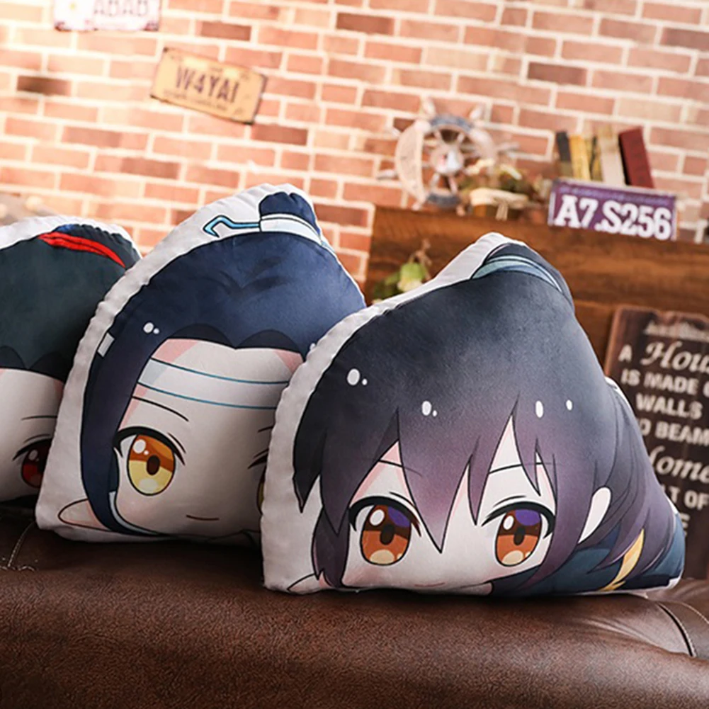 Mo Dao Zu Shi мягкая игрушка подушка Wei Wuxian Lan Wangji мультяшная фигурка подушки вентиляторы подарок