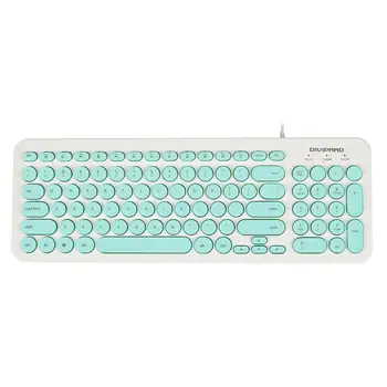 

Ultra-thin Mute USB Wired Multimedia Keyboard Office Laptop Game Keyboard