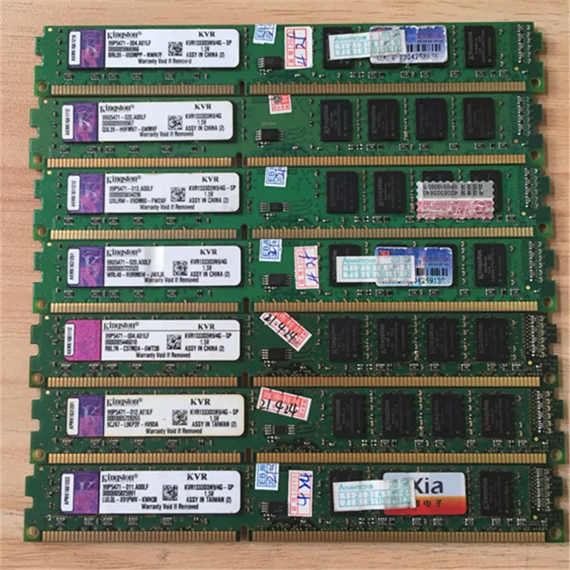 Оперативная память Kingston ddr3 4 Гб 1333 МГц ОЗУ S KVR1333D3N9/4G DDR3 1 5 в настольная для AMD и Intel