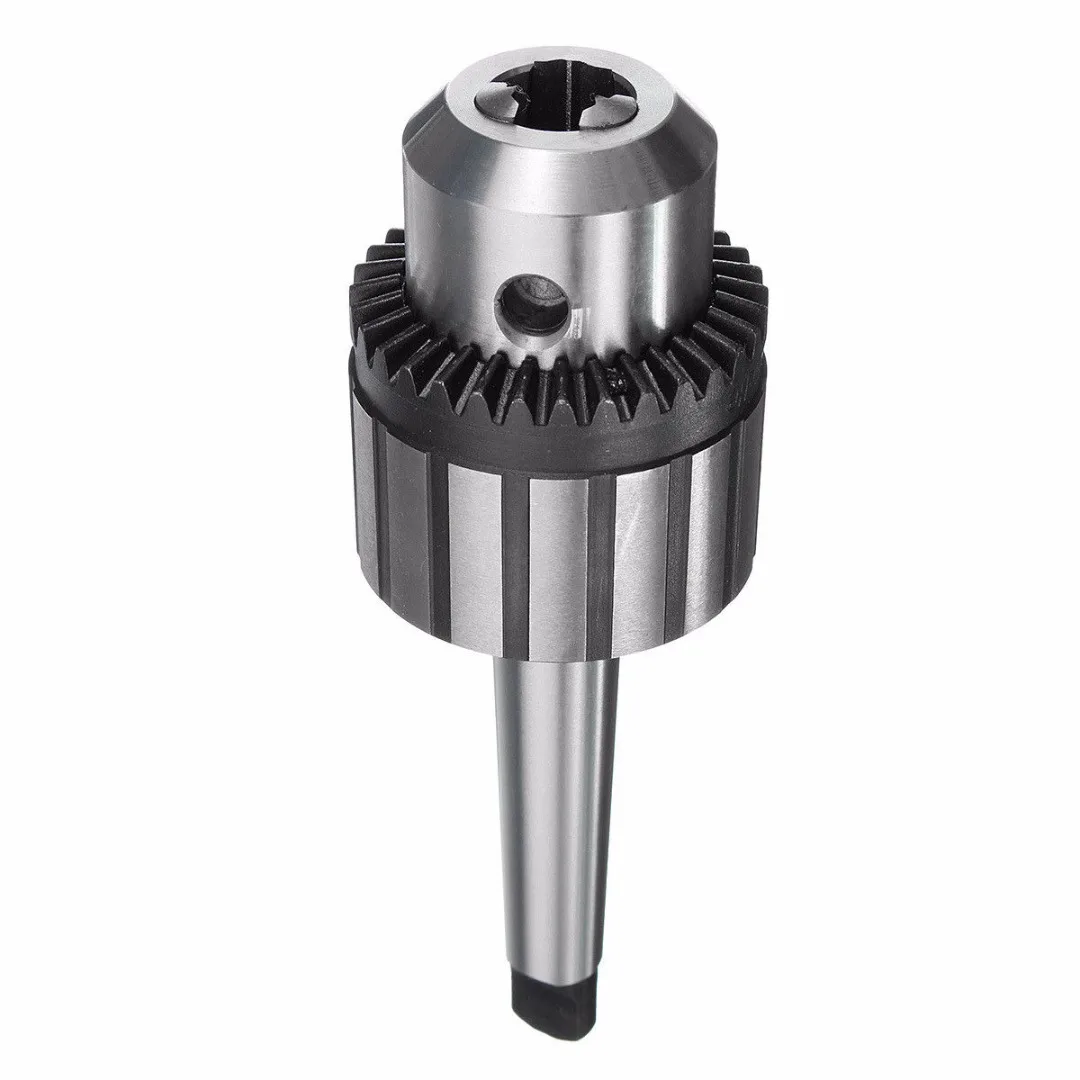 1pc 5/8" Precision MT2 Shank Drill Chuck 3-16mm Heavy Duty Self Tighten Taper Arbor Milling Tool with Shank