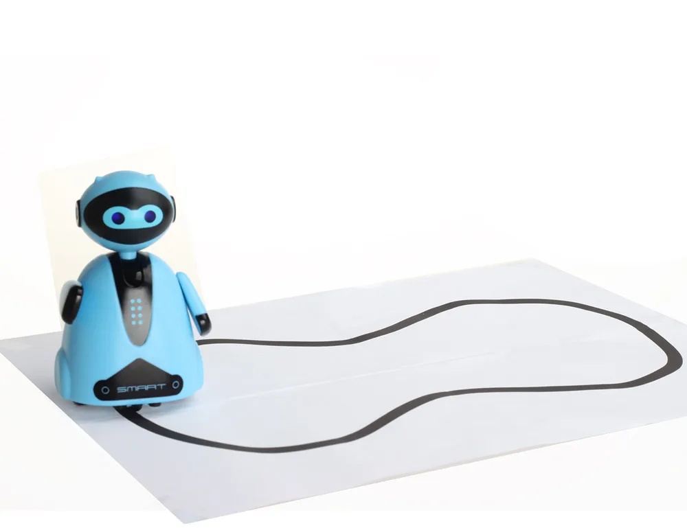 Игрушка-робот, интеллектуальные интерактивные игрушки, следуем за любой нарисованной линией, волшебная ручка, Индуктивная модель робота, ПИСАЮЩИЕ роботы, детская игрушка