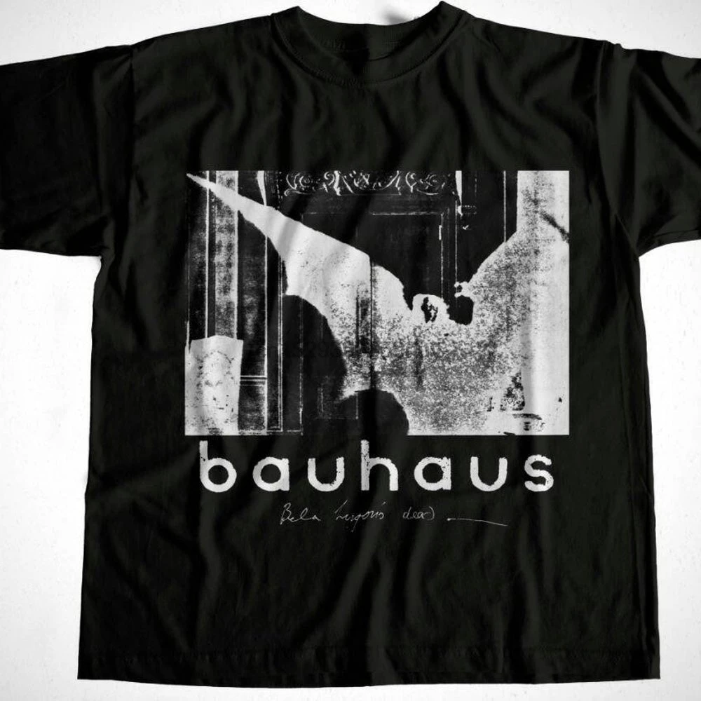 Bauhaus футболка в стиле панк Готическая любовь и ракета чистый прут | Мужская одежда
