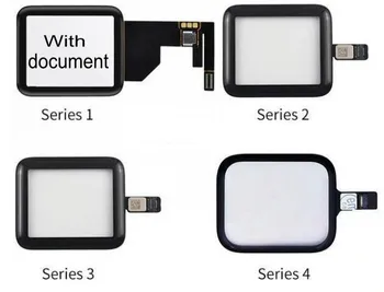 

10pcs wholesale Digitizer Glass Lens Panel Touch Screen For Apple Watch Series 1 2 3 4 38mm 42mm 40mm 44mm Replacement