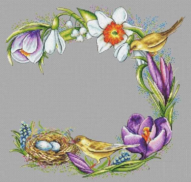 

M191245 Homefun Cross Stitch Kits Package Greeting Needlework Counted Cross-Stitching Kits New Style Joy Sunday Kits Embroidery