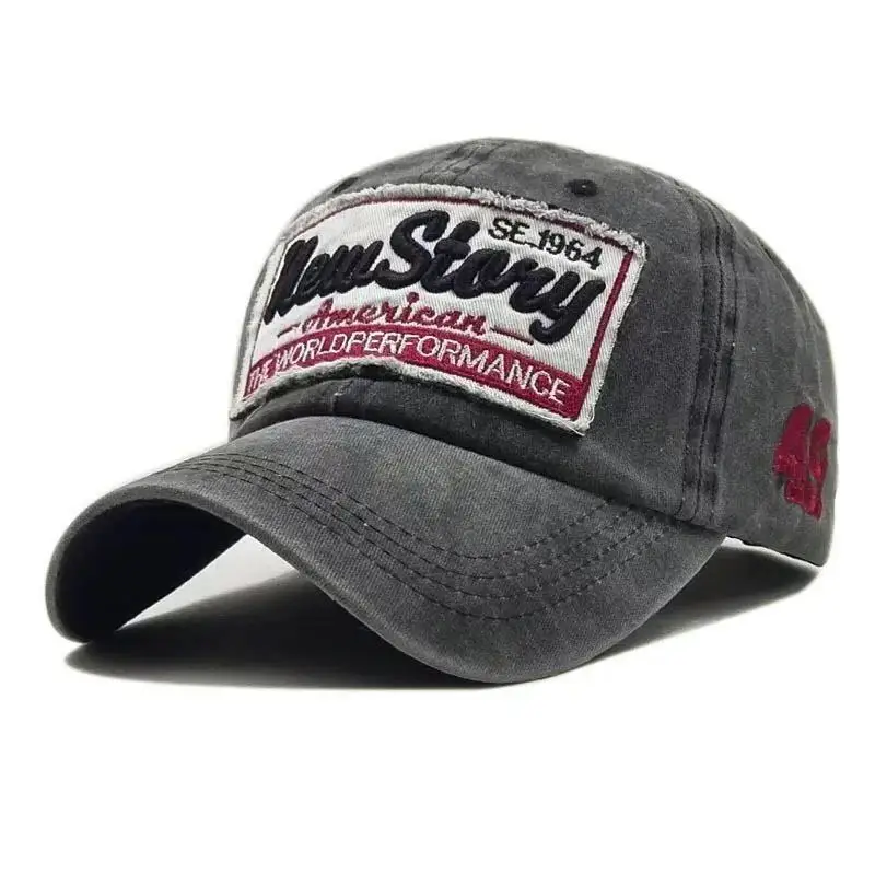 Хип хоп snapback шапки пары шапка мужская женская из чистого хлопка бейсболки сделать старый якорь пиратского корабля gorras мыть Кепка - Цвет: 196404