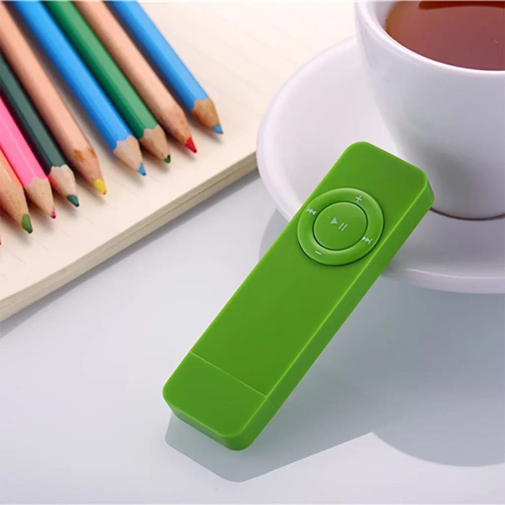 Портативный USB мини MP3 музыкальный плеер Поддержка Micro SD TF карты обучение Спорт Поддержка 32 ГБ Micro SD TF карта Спорт Мода