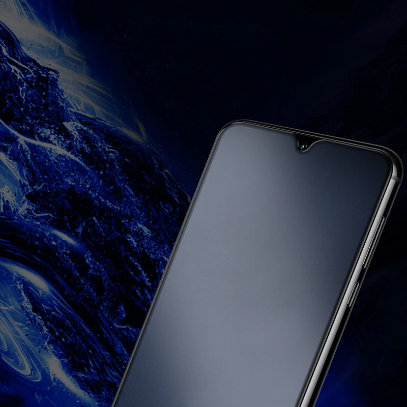 Матовое закаленное стекло EXUNTON с защитой от отпечатков пальцев для samsung Galaxy A5 A6 A7 A8 Plus матовая защитная пленка для экрана