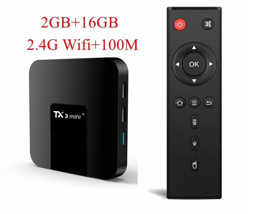 TX3 Mini-A Android 7.1 2/4GB RAM 16/64GB ROM TV Box