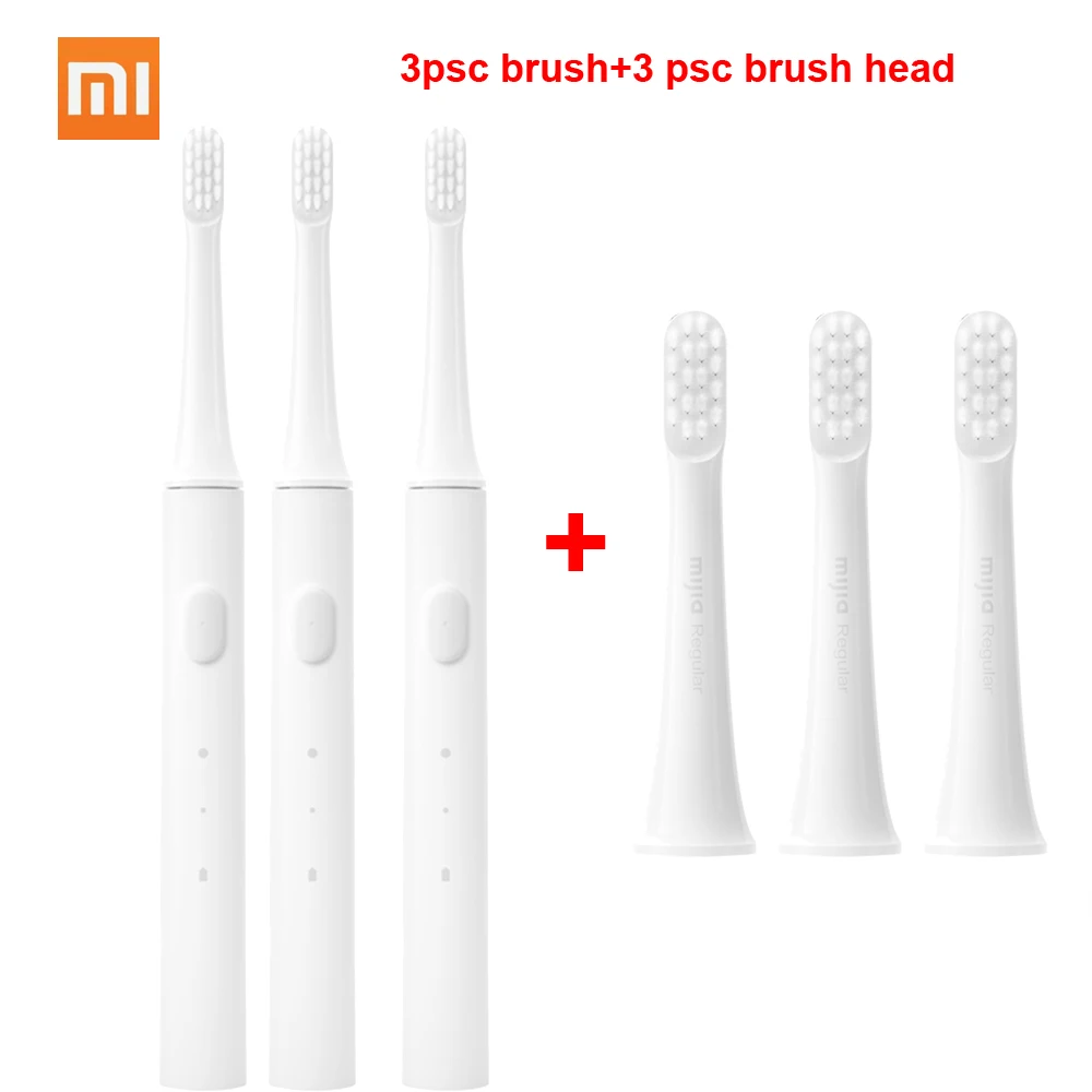 Золотой Xiaomi Mijia T100 звуковая электрическая зубная щетка для взрослых ультра звуковая автоматическая зубная щетка USB перезаряжаемая IPX7 водонепроницаемая - Цвет: Золотой