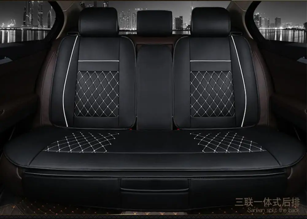 Чехлы на задние сиденья автомобиля только для Volkswagen vw passat polo golf tiguan jetta touran touareg bora