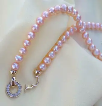 Elegant mm south sea gold pink pearl necklace inch free shipping at party