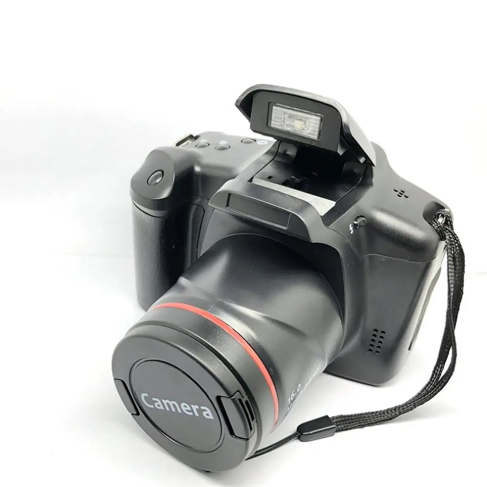 XJ05 цифровая камера SLR 4X цифровой зум 2 8 дюймов экран 3mp CMOS Макс 12 Мп Разрешение HD 720P