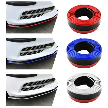 

Auto Front Lip Side Skirt Anti-collision Bumper Guard Strip Sticker Protector