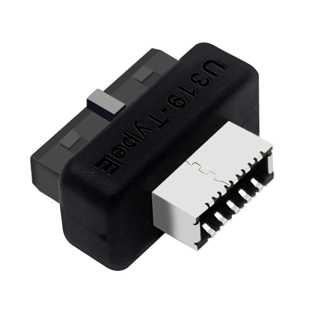 USB-адаптер с разъемом USB 3 0 19P/20P на фото 90 градусов | Компьютеры и офис