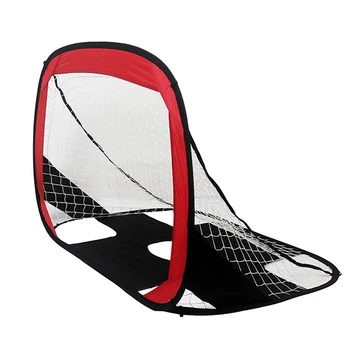 

Kids Gift Portable Soccer Training Target Net Children Folding Goal Door Gate Mesh Frame New