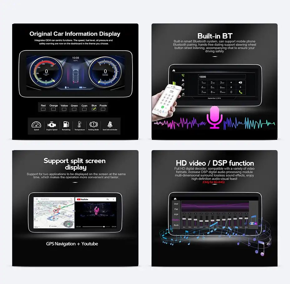 Navifly N600 For Mercedes Benz E Class C207 W207 A207 Two Door Coupe Android 10 Car Multimedia Player Navigation Qualcomm 4 64 Car Multimedia Player Aliexpress