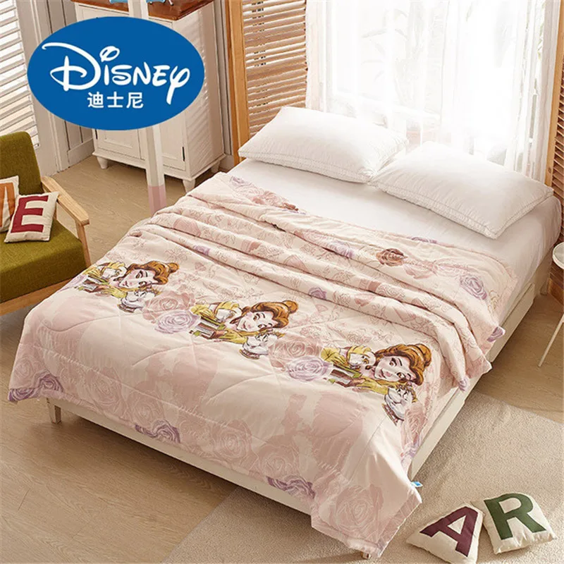 Disney Винни Пух Микки одеяло кондиционер для мальчиков и девочек детское весенне-осеннее мягкое одеяло для взрослых дорожное одеяло лист