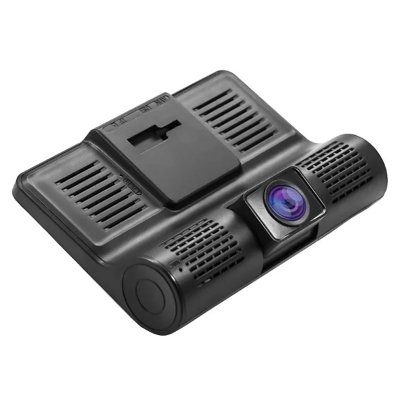 Zeepin 3 Камера авто DVR двойной объектив с заднего вида 4 дюйма 1080P 170 градусов водонепроницаемый g-сенсор циклическая видео парковка монитор Dash Cam