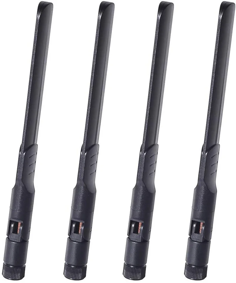 4pcs/lot 2.4GHz 5GHz 5.8GHz 8dBi Male Antenna for WiFi Router Wireless Network Card USB Adapter Security IP Camera Video Monitor wifi antenna