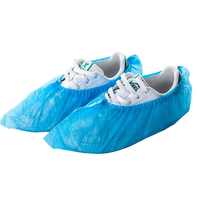

50 Pairs Disposable Shoe Covers, Non-Woven Cloth Shoes Boot Covers, Dust-proof Non-slip Thickened Resistant Shoe Booties
