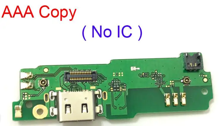 Copy No IC Микрофонный док-разъем плата гибкий usb-зарядный порт кабель с микрофоном для Sony Xperia xa1 Ultra G3221 G3212 G3223 G3226 - Цвет: Copy No IC