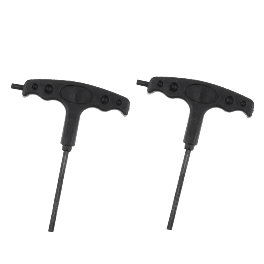 2pcs Inline Skates T Handle Wrench, Roller Skates Skateboard Tool Kit Accessories - Portable & Functional