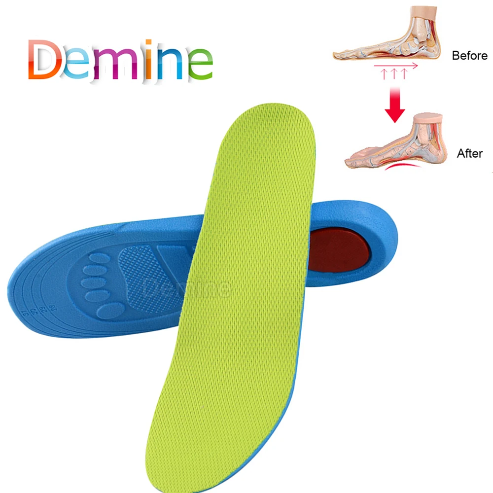 

a pair Orthopedic Insole Arch Support Orthotics Children Pad Flat foot Corrector Feet Care Insole for Pain Relief Insoles