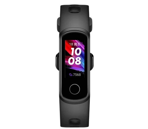 Браслет huawei Honor Band 5i, умный браслет, зарядка через usb, мониторинг крови и кислорода, спортивный фитнес-браслет для бега - Цвет: Band5i Black