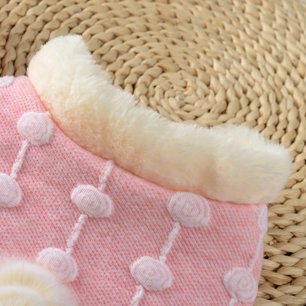 Cute Pet Clothes for Small Dogs Warm Fur Dog Cat Coat Chihuahua Cat Clothes Puppy Coat Girl Dog Clothing ropa perro XS