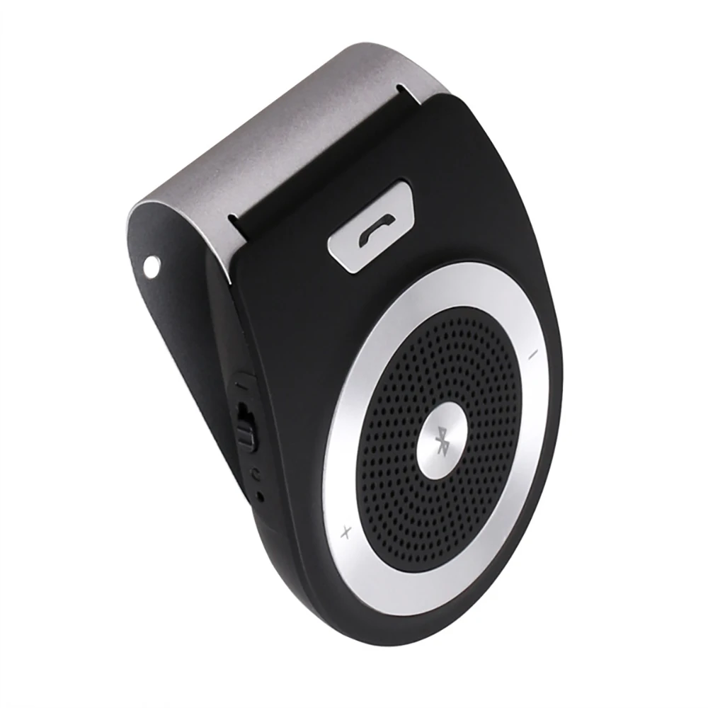 Handsfree Bluetooth автомобильный комплект шумоподавление Bluetooth V4.1 приемник автомобильный спикерфон многоточечный клип Солнцезащитный козырек для двух телефонов