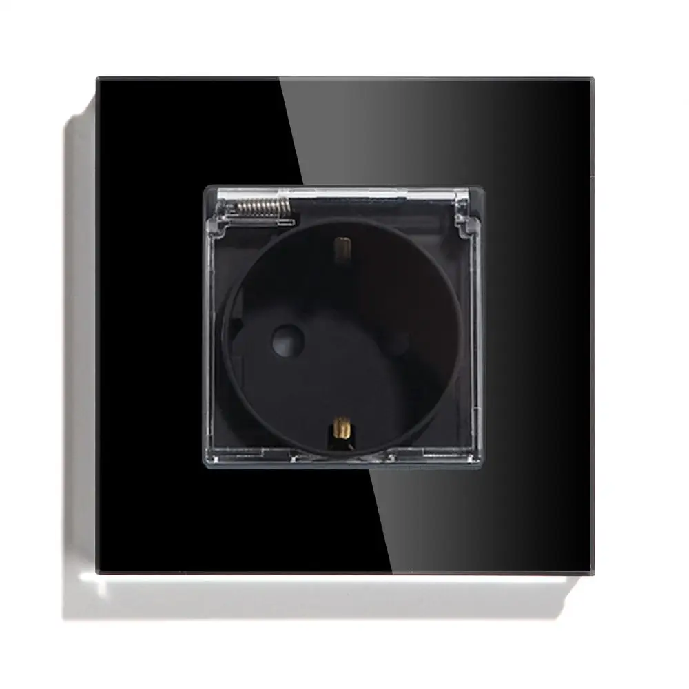 Водонепроницаемая настенная розетка BSEED европейского стандарта электрическая