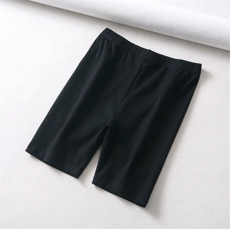 ladies black cotton shorts