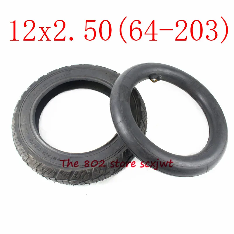 Молниеотгрузка 12x2,50(64-203) пневматическое колесо Tire12-inch штанга для снятия велосипедных колес внутренняя трубка 12*2,50 шины