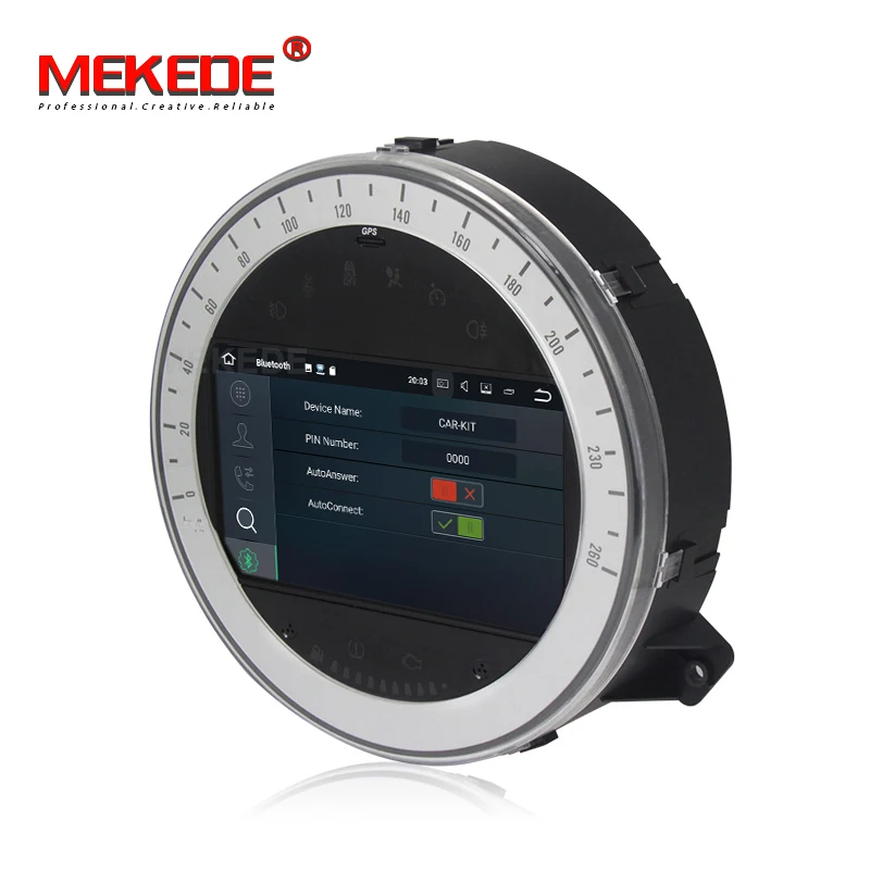 MEKEDE HD 2DIN Android 8,1 автомобильный DVD мультимедийный плеер для BMW Mini Cooper 2006-2013 радио головное устройство wifi четырехъядерный 2 Гб