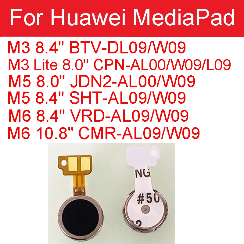 Vibratore Motore Per Huawei Mediapad M3 M5 M6 Lite 8.0 "8.4" 10.8 "Cpn-Al00 Sht-Al09 Jdn2-Al00 Vrd-Al09 Cmr-Al09 Vibrazioni