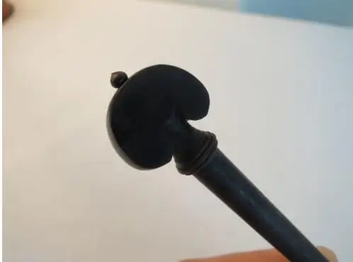 Хороший 4/4 скрипки фитинги 48 шт. красивые натуральные эбеновые колышки, тонкой работы