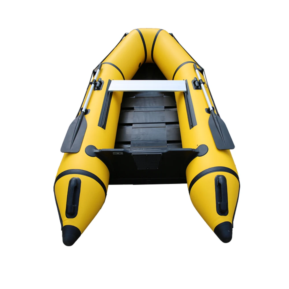 Solarmarine MC230-1 PVC Inflatable Assault Boat Speed Kayak Canoe Hovercraft Fishing boat Surfing Wooden Floor 3Person 2.3M