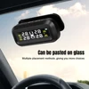 Smart Car TPMS Tire Pressure Monitoring System Solar Power Digital TMPS LCD Display USB Auto Security Alarm Tire Pressure Sensor ► Photo 2/6