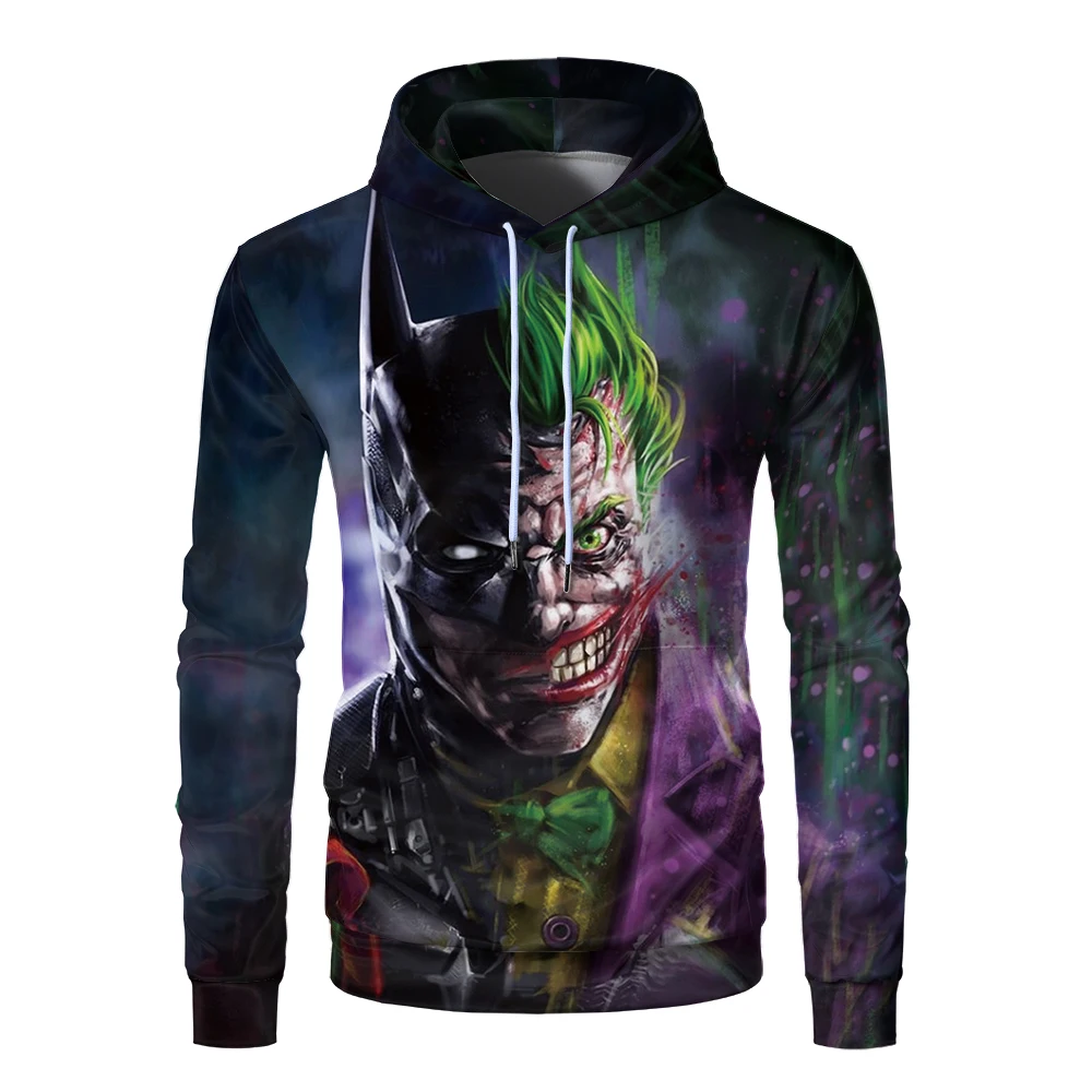

Horror Movie Clown 3D Printed Hoodie Personality Sweatshirts Men Women Pullover Tops Hip Hop Halloween Hoodie Outerwear