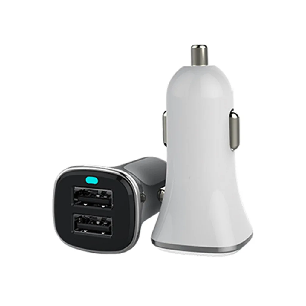 USB зарядное устройство, портативное автомобильное зарядное устройство MiniUSB 6A, двойной USB 12 V-24 V, D C адаптер, двойной USB порт, автомобильное зарядное устройство для всех USB устройств