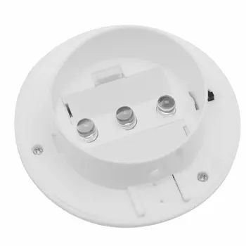 

Outdoor Solar Power 3 LED Light Post Wall Mount Lamp Waterproof Gutter Light For Garden Fence Porch Decorative Light