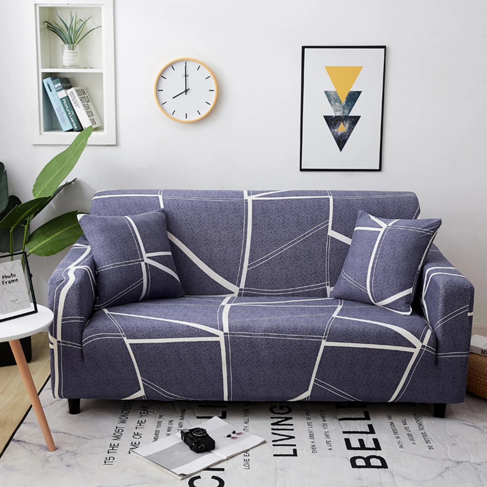 Чехлы для диванов 1/2/3/4 seater растягивающиеся полноразмерные секционные диванное