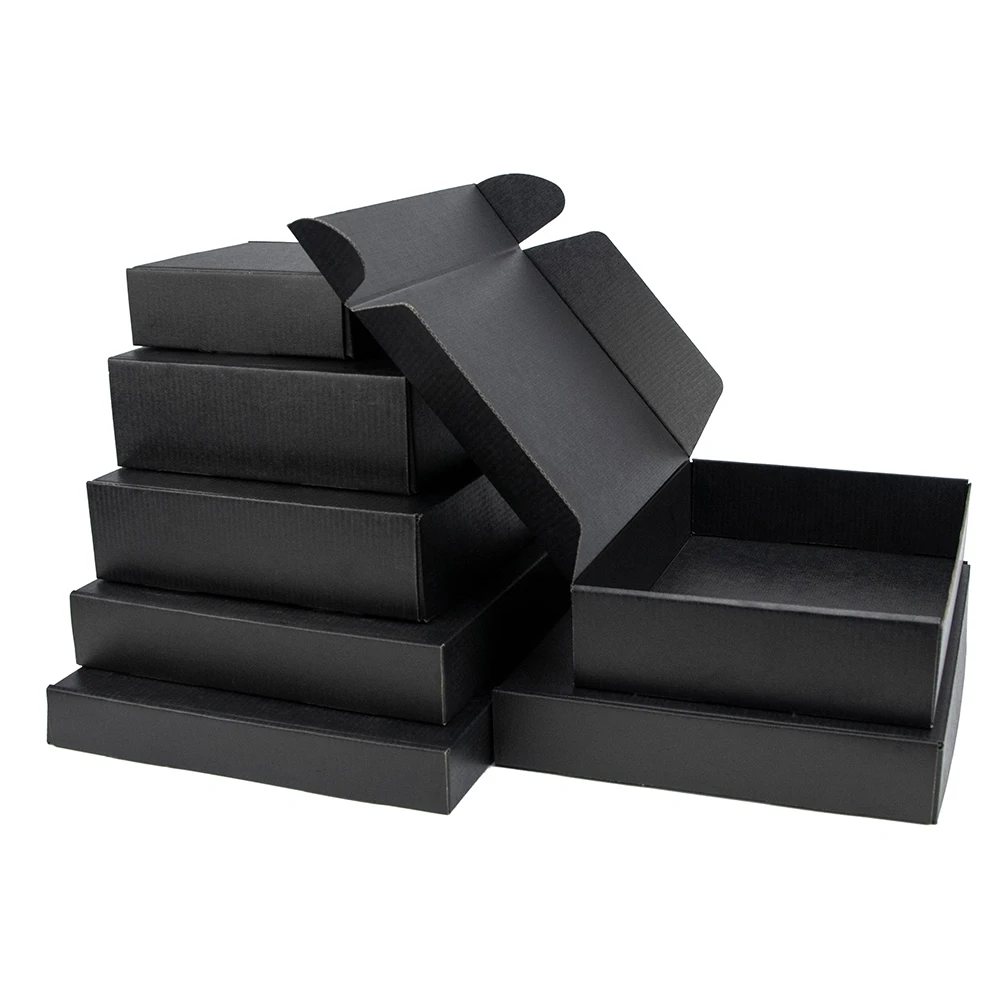 Carton Packaging-Box Blank Kraft-Carton-Support Gifts Logo-Patterns Printed Small Custom-Sizes