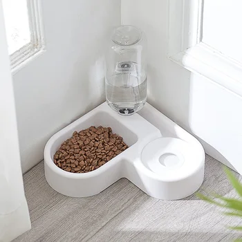 

Cat Water Fountain Dog Pets Feeder Bowl Drinking Dispenser Home Corner Cat Water Dispenser Fountain Water Feeding Bowl