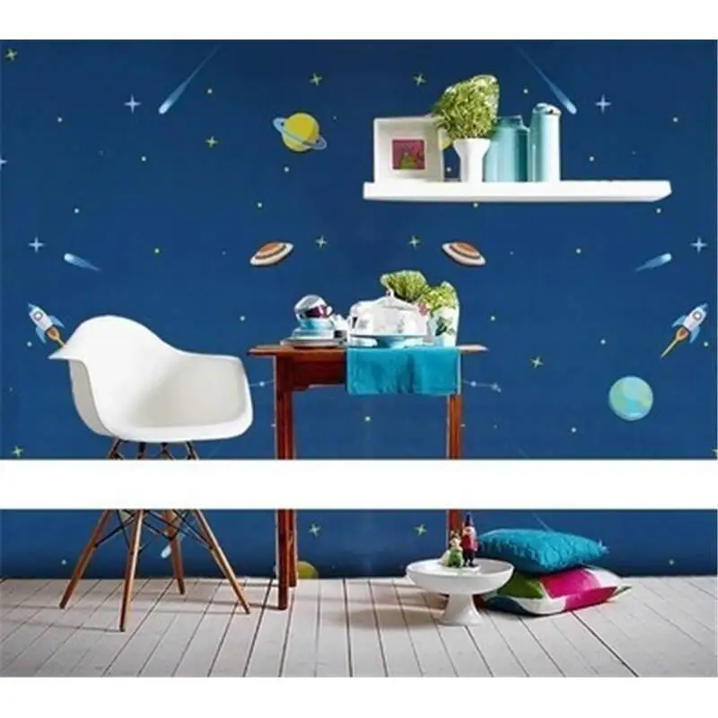 Самоклеящаяся настенная бумага для детской комнаты Fotobehang Pintado Infantil Papier Peint Parede Papel De Pared