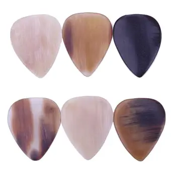 

5pcs Guitar Horn Picks Acoustic Sounds for Bass Banjo Mandolin Instrument Parts