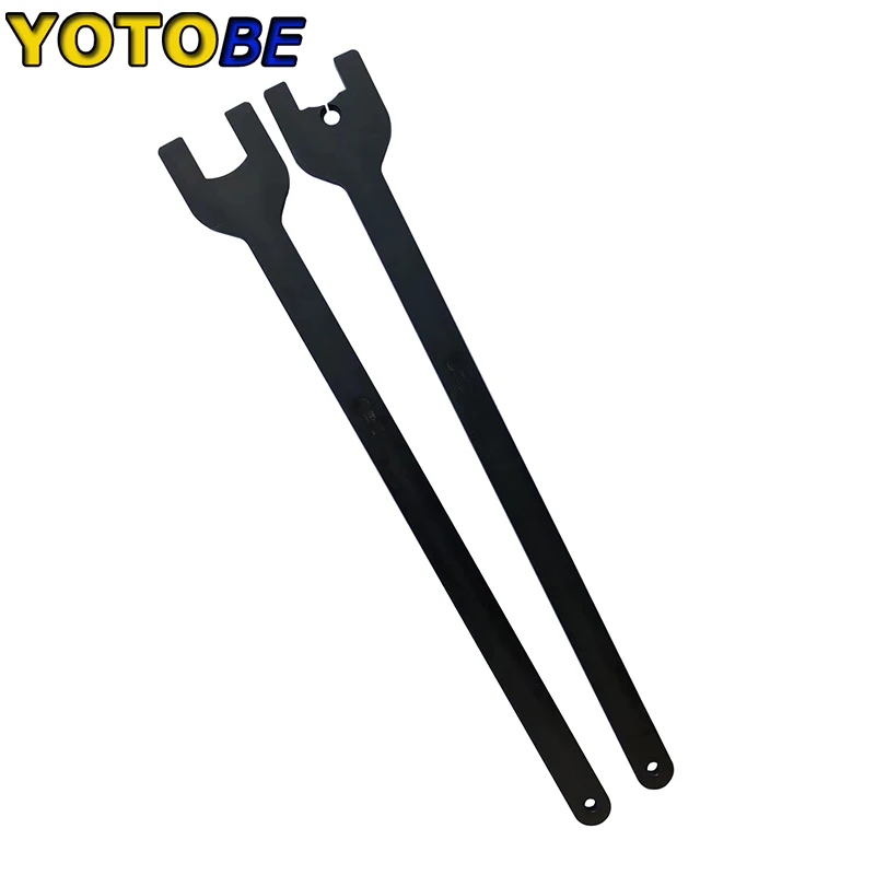 

2PCS Viscous Fan Spanner Wrench Tool Set For LAND ROVER RANGE ROVER TD V6 V85.0 303-1142 303-1143