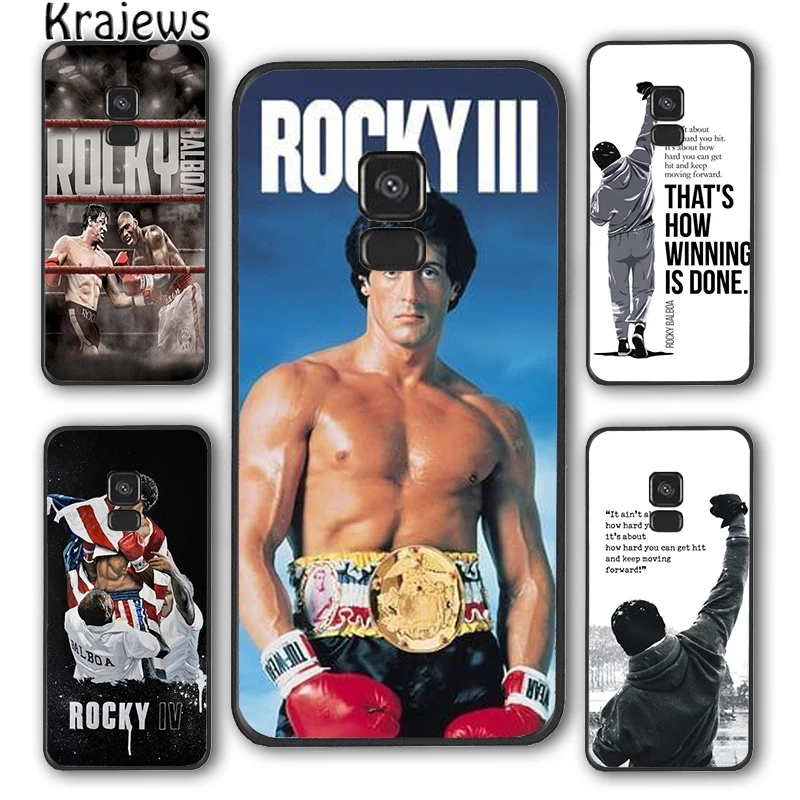 Чехол для телефона krajew Rocky Balboa с мотивацией фильма бокса Samsung Galaxy S6 S7 edge S8 S9 S10 E lite S20