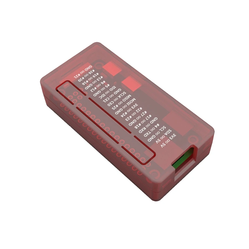 2 шт. Abs защитный чехол для Raspberry Pi Zero/W/Wh, 1 шт. красный и 1 шт. синий