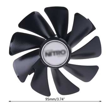 

95mm CF1015H 12D FDC10U12S9-C Cooler Fan Replace for Sapphire NITRO RX580 RX480